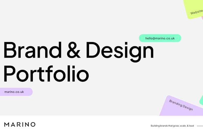 design your logo and brand identity